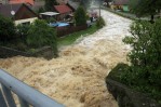 pohled z hráze popovického rybníka pohled z hráze popovického rybníka