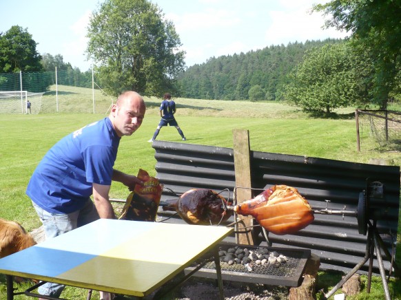 Dokopná+oslava postupu 2010